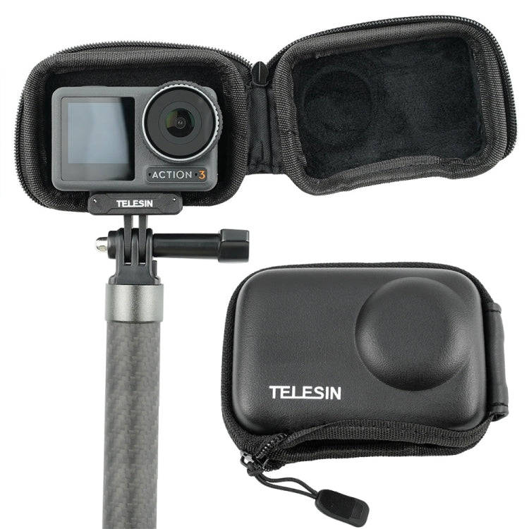 For DJI Osmo Action 3 TELESIN OA-BAG-002 Body Protective Bag Mini Storage Package Camera Accessor...