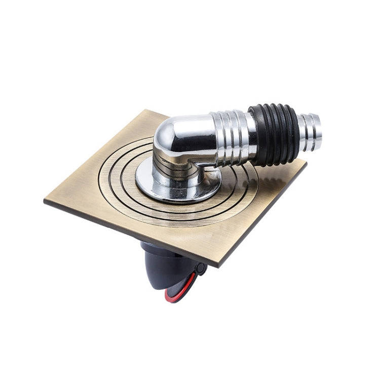 Washing Machine Using Full Copper Floor Drain(K6053 Bronze+Plastic Single Bend+Straight Row)