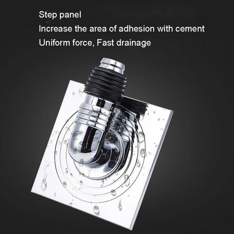 Washing Machine Using Full Copper Floor Drain(K6051 Gold+Plastic Single Bend+Straight Row)