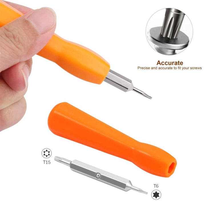 2 In 1  For RIng Doorbell Screwdriver Replacement For Ring Doorbell Battery Change(Orange)