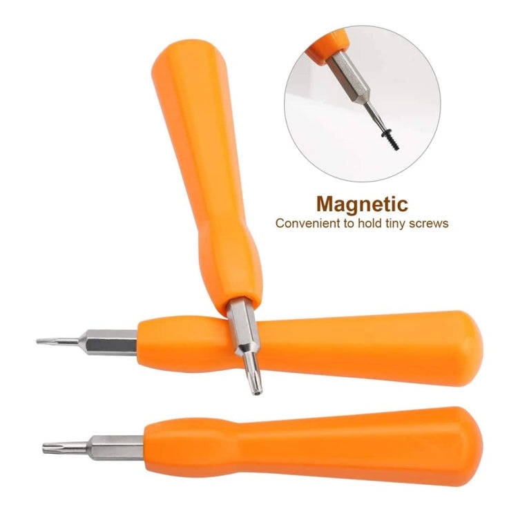 2 In 1  For RIng Doorbell Screwdriver Replacement For Ring Doorbell Battery Change(Orange)