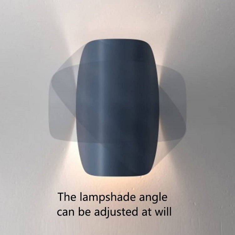 Showroom Bedroom Bedside Lamp Rotating LED Color Wall Lamp, Color: White(Warm Light)