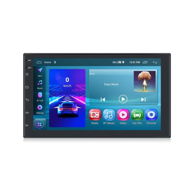 A3194 7 Inch Android 11 Central Control Carplay 2+32G Car Large Screen Navigation Reversing Video...