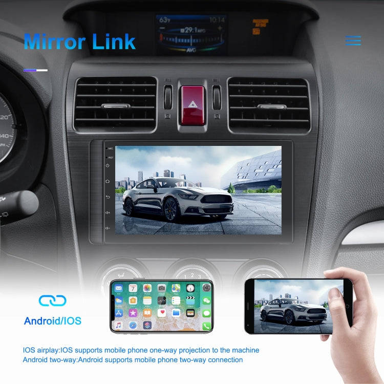 A3194 7 Inch Android 11 Central Control Carplay 2+32G Car Large Screen Navigation Reversing Video...