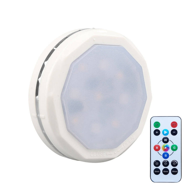 TL004-RGB USB Charging RGB Light Effect Ambient Light with Remote Control(White Silver Edge)
