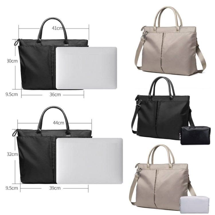 Business Briefcase Handbag / Shoulder Bag Dual-purpose Large Capacity Messenger Computer Bag, Siz...