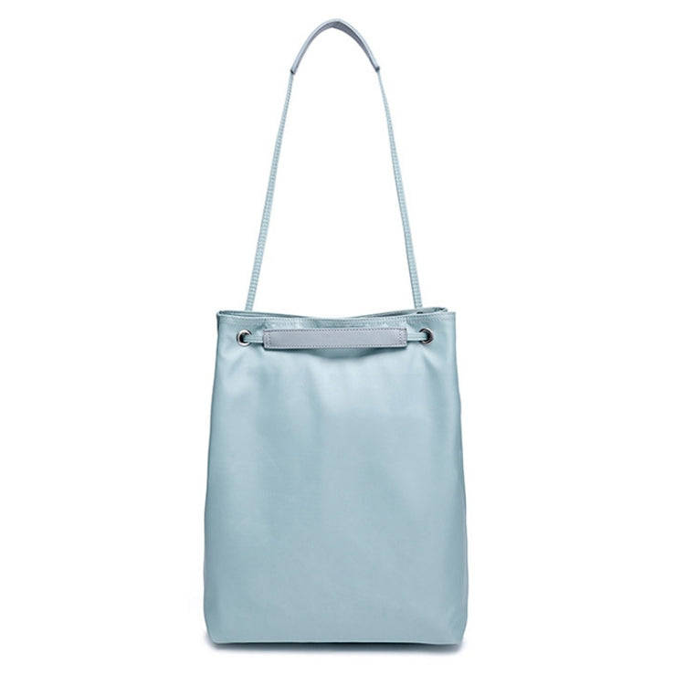 For Apple Macbook Shoulder / Handheld / Messenger Computer Bag, Size: Medium(Lake Blue)