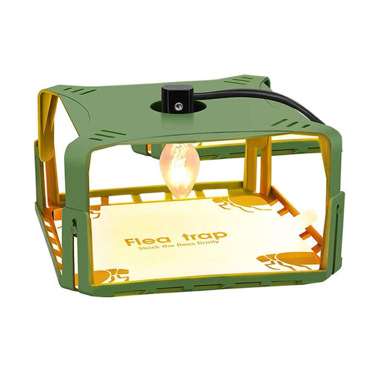 1pcs SK121 Square Fly Trap Flea Trap Pet Household Flea Light Catcher(AU Plug)