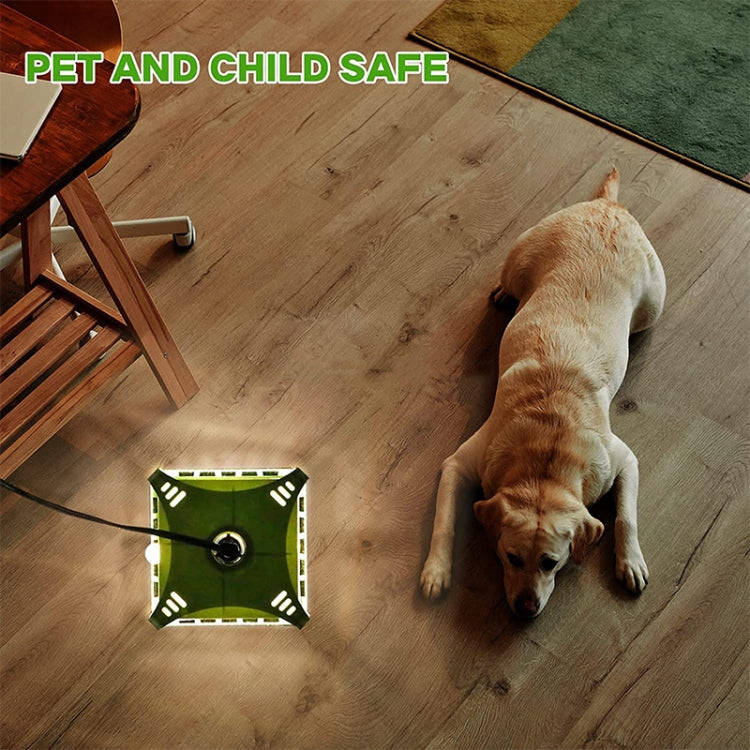 2pcs SK121 Square Fly Trap Flea Trap Pet Household Flea Light Catcher(EU Plug)