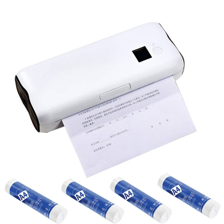 Home Small Phone Office Wireless Wrong Question Paper Student Portable Thermal Printer, Style: Bl...