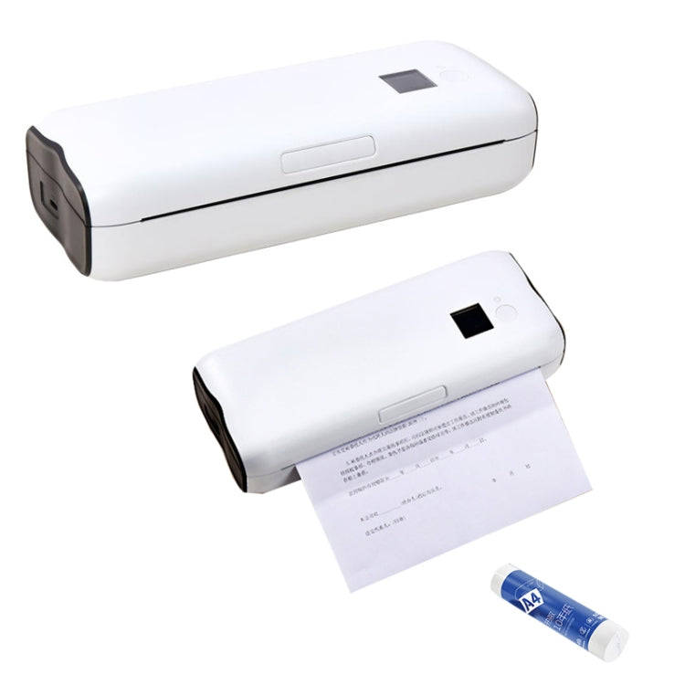 Home Small Phone Office Wireless Wrong Question Paper Student Portable Thermal Printer, Style: Bl...