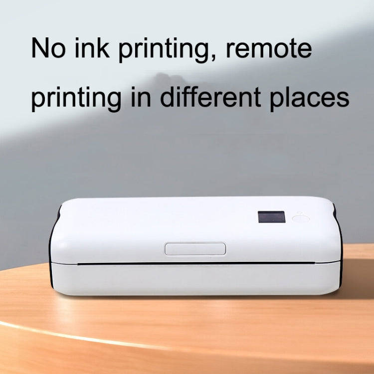 Home Small Phone Office Wireless Wrong Question Paper Student Portable Thermal Printer, Style: Bl...