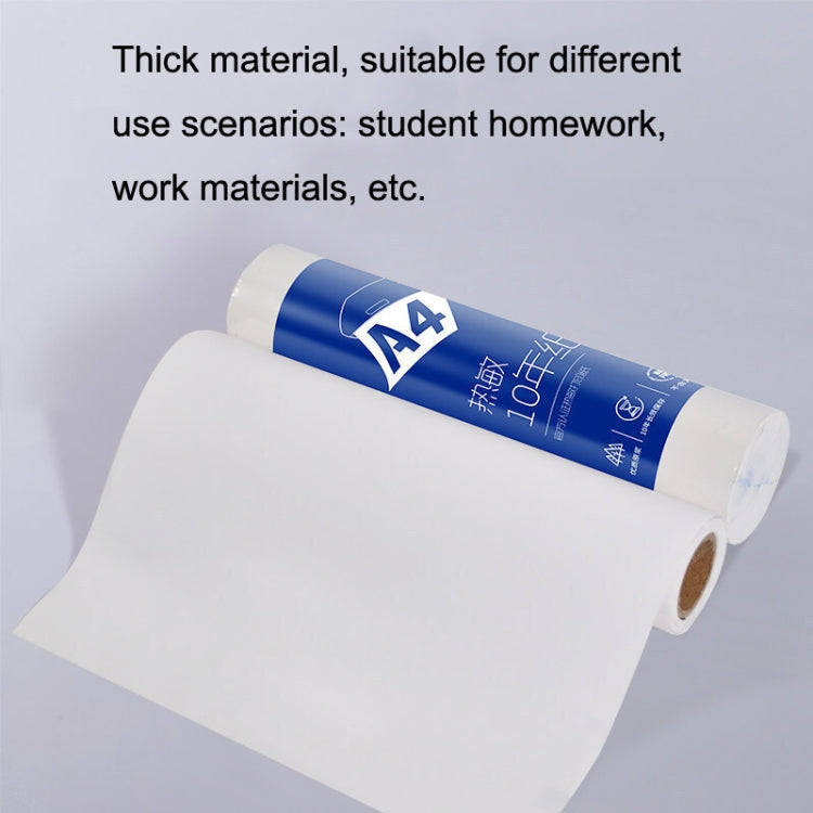 Home Small Phone Office Wireless Wrong Question Paper Student Portable Thermal Printer, Style: Bl...