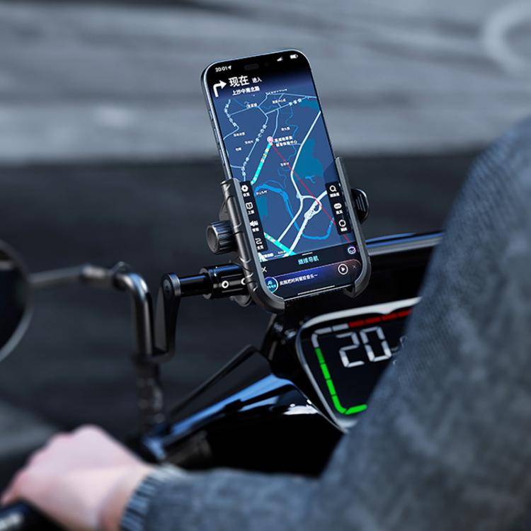 Kewig Motorcycle Bicycle Non-Blocking Mobile Phone Camera Navigation Bracket(M29-C2)