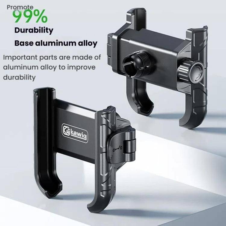Kewig Motorcycle Bicycle Non-Blocking Mobile Phone Camera Navigation Bracket(M29-C2)