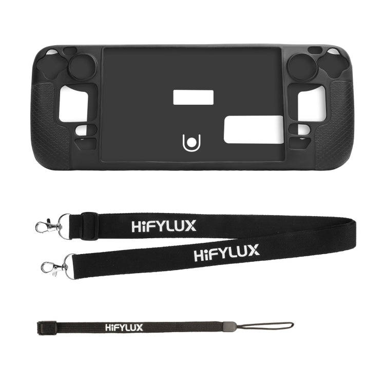 For Steam Deck Hifylux ST-PF14 Game Console Silicone Case Anti-scratch Non-slip Handheld Case Lan...
