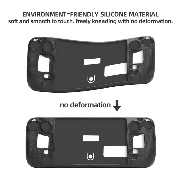 For Steam Deck Hifylux ST-PF14 Game Console Silicone Case Anti-scratch Non-slip Handheld Case Lan...