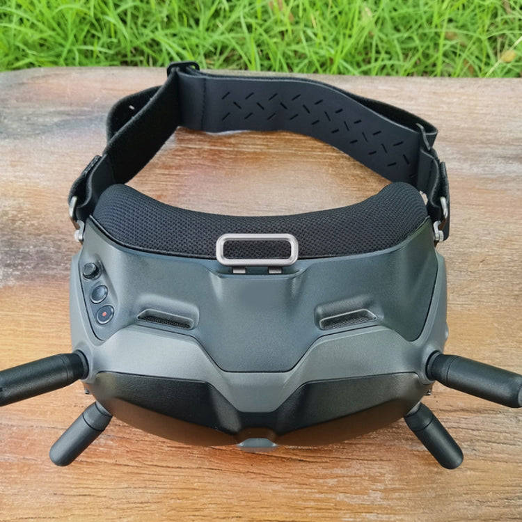 For DJI FPV Goggles V1  V2 Foam Padding Eye Mask Headband Accessories,Spec: Grey Eye Pad