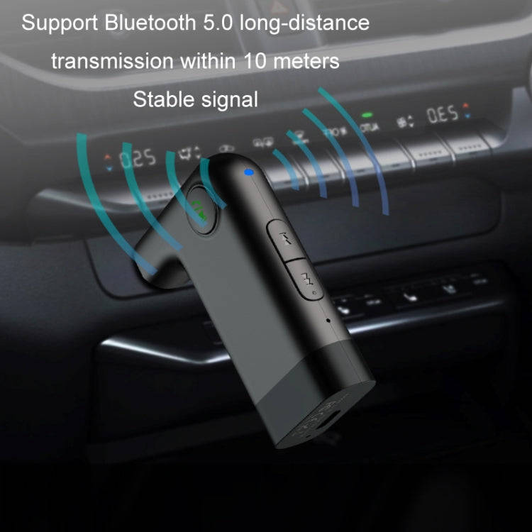 S-18 Car Mini AUX Audio Adapter Wireless Bluetooth 5.0 Receiver