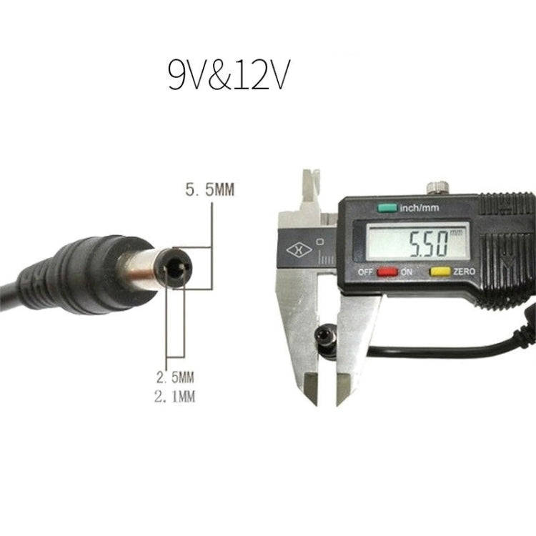 2pcs DC 5V to 12V USB Booster Line Mobile Power Cord