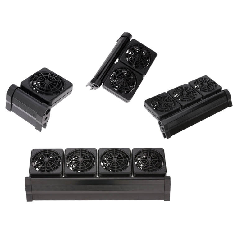 Fish Tank Cooling Fan Cooling Silent Aquarium Fan, Specification: 1 Head US Plug