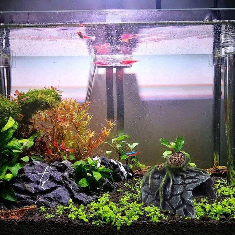 GT023 Resin Turtle Sunbed Climbing Table Stump Hideaway House Sunback Table