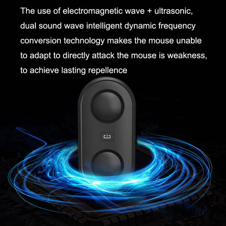 BG312 Smart Double Horn Ultrasonic Mosquito Repeller Multifunctional Electronic Mosquito Repeller...