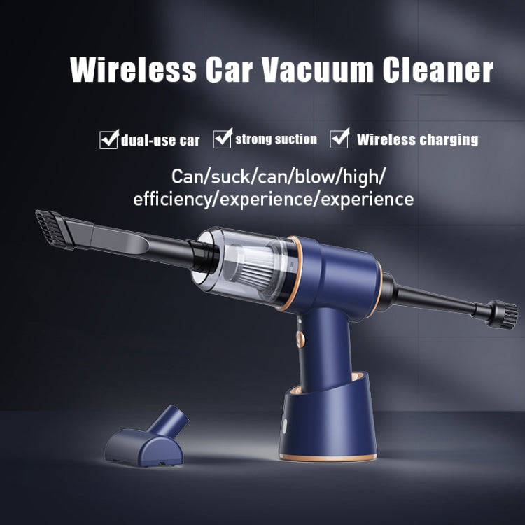Small Wireless Charging Car Vacuum Cleaner Handheld High Power Vacuum Cleaner, Sort by color: 117...