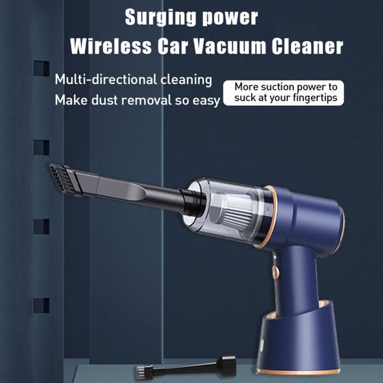 Small Wireless Charging Car Vacuum Cleaner Handheld High Power Vacuum Cleaner, Sort by color: 117...
