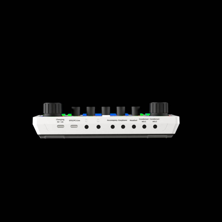 X50 Bluetooth RGB LED Live Sound Card With OTG Port Interface