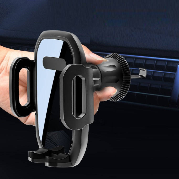 Hook Type Car Mobile Phone Navigation Support Frame(Black)
