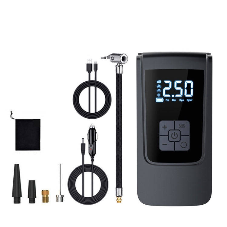 SUITU   ST-9624C Wireless+DC+USB 150psi  Air Pump Intelligent Digital Display Car Bicycle Ball El...