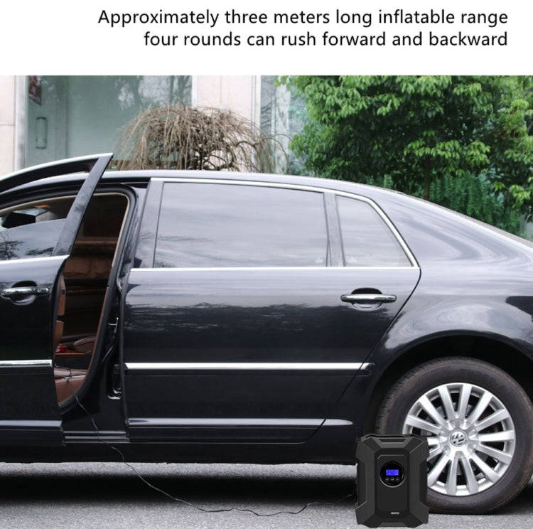 SUITU  ST-818  DC 12V Wired Car Air Pump Tire Inflator With LED Lighting Digital Display Model