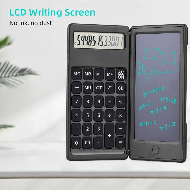 Function Model 6 inch Learning Business Office Portable Foldable LCD Writing Board Calculator