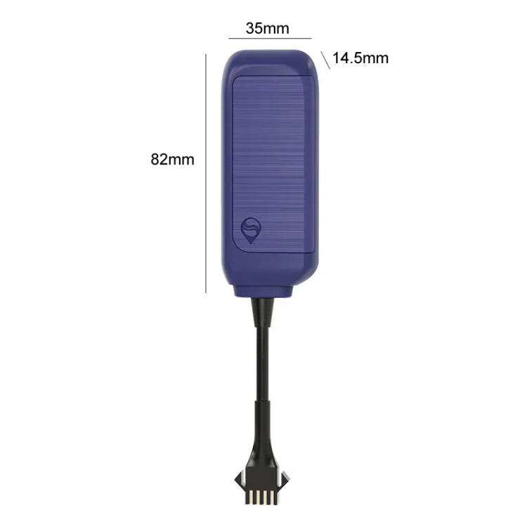 SEEWORLD Car Smart GPS Locator Vehicle Positioning Anti-Theft Device, Version: European Version(B...
