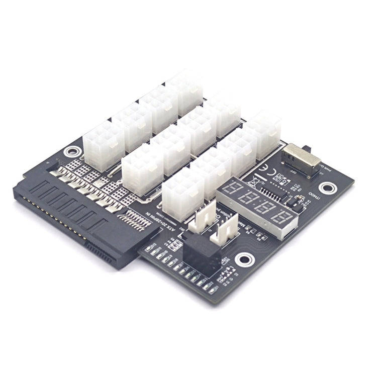 2200W To 6P Graphics Card Power Board For HP Server Power Supply(Black)