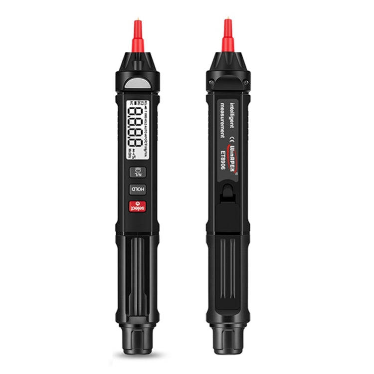 WinAPEX  ET8906  Digital Multimeter Voltage Test Pen Capacitance Meter Diode NVC Tester