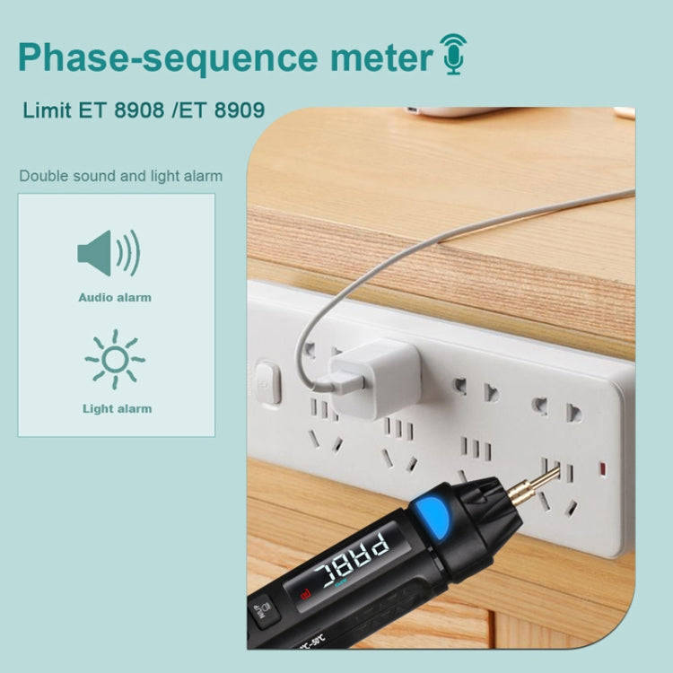 WinAPEX  ET8906  Digital Multimeter Voltage Test Pen Capacitance Meter Diode NVC Tester