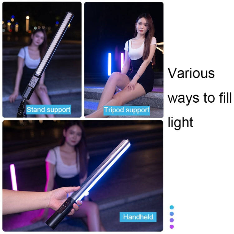 RGB 39 LEDs Photography Fill Light LED Handheld Live Stick Light