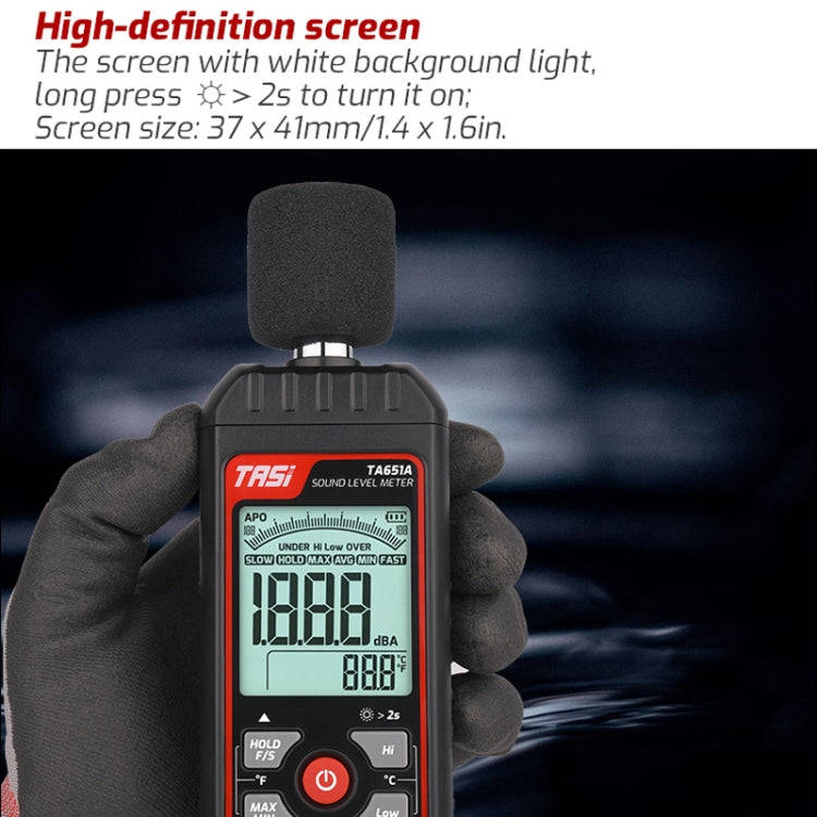 TASI TA651A Household Noise Tester Decibel Device