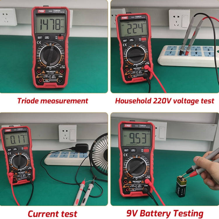 TASI TA803C Digital High Precision Multimeter Digital Display Household Multifunction Electrician...