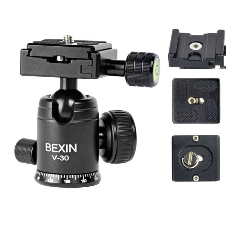 BEXIN V30 Adjustable Aluminum Alloy Desktop Camera Tripod Mini Portable Folding Live Tripod(MS08-S)