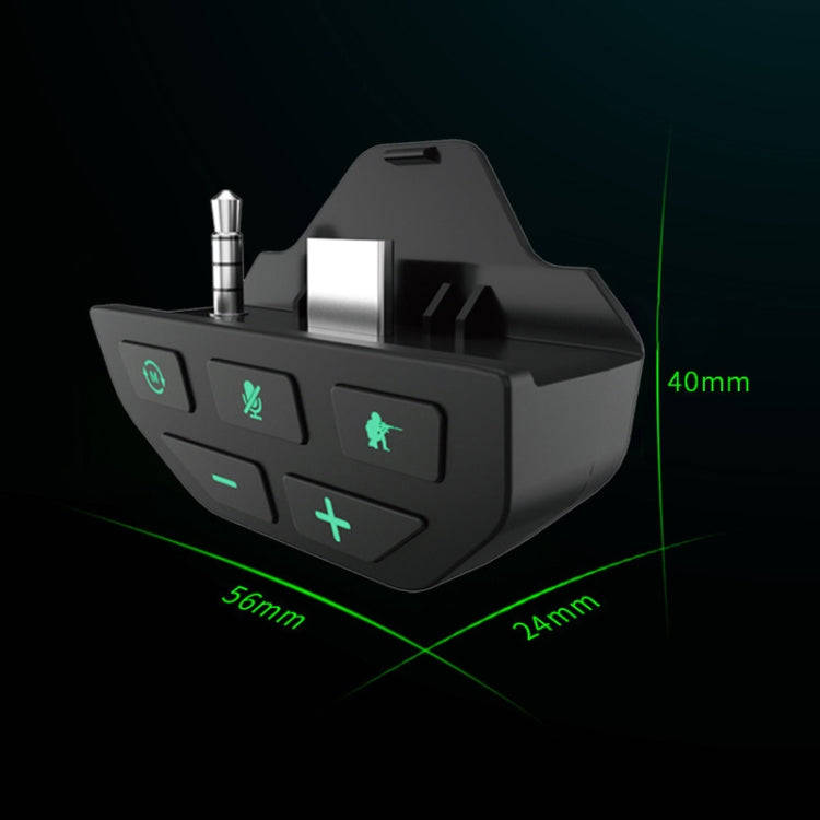 Iplay For XBOX ONE S/XBOX Series X Headphone Audio Adapter(Black)
