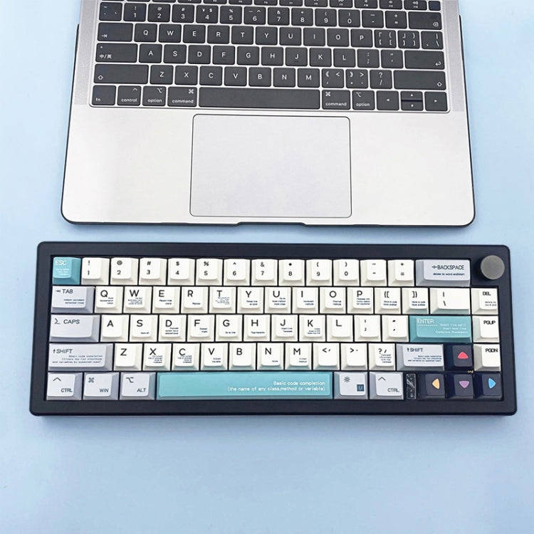 67 Keys Three-mode Customized DIY With Knob Mechanical Keyboard Kit Supports Hot Plug RGB Backlig...