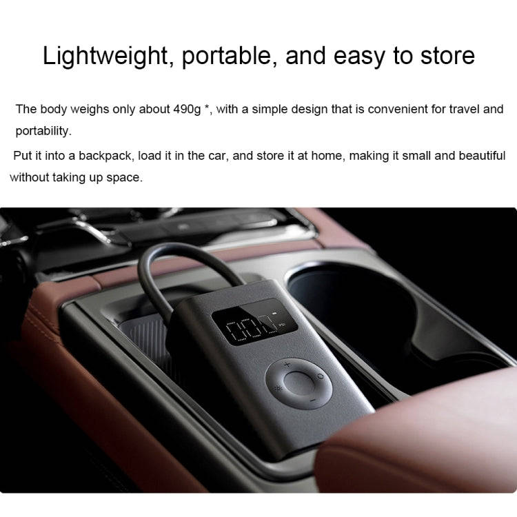 Xiaomi Mijia Portable Universal Car Air Pump Bicycle Tire Pump Electric Air Compressor(Air Pump 2)