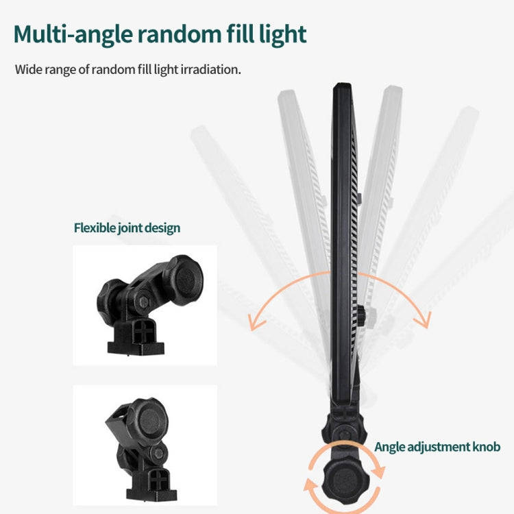 Pixel P50 Dual Color Temperature Flat Panel Fill Light 45W Soft Outdoor Shooting Fill Light For S...