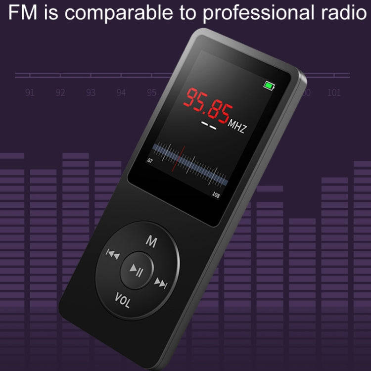 Bluetooth MP3/MP4 Student Walkman Music Player E-Book Playback With 64GB Memory Card
