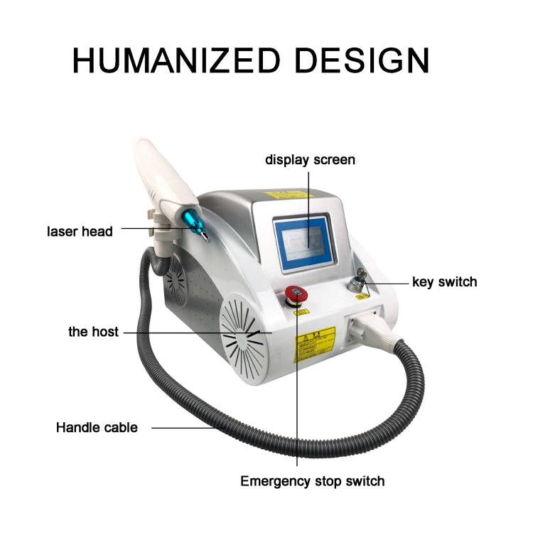 Laser Tattoo Removal Machine Non-invasive Eyebrow Washing Beauty Equipment(AU Plug)