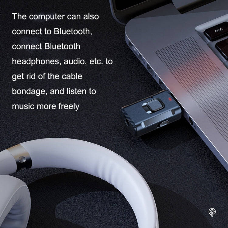 2-in-1 Car Bluetooth Receiver Audio Power Amplifier Bluetooth Transmitter