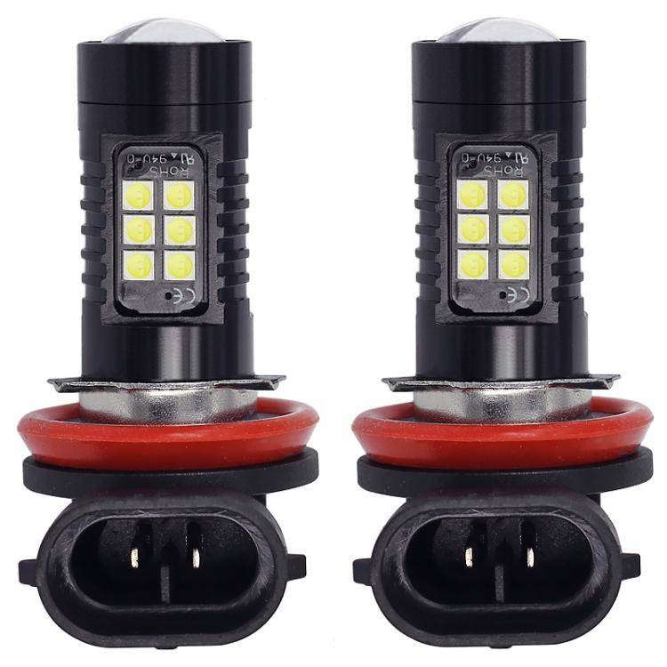 1pair Automotive High-power LED White Light Fog Lamp(H11)